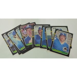 Donruss Baseball Cards Seattle Mariners 12 Card Lot 1987 Blue EX Mixed Players